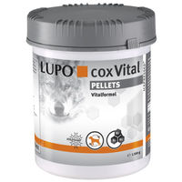 Produktbild von Luposan cox Vital Nahrungsergänzung Granulat für Gelenke Leber Haut Fell und Immunsystem