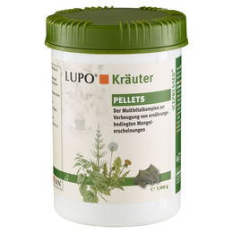 Luposan Kräuter Pellets für Hunde zur Unterstützung von Haut, Fell und Verdauung 1100 g – Bild 1 von 4