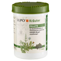Produktbild von Luposan Kräuter Pellets für Hunde zur Unterstützung von Haut, Fell und Verdauung 1100 g