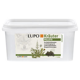 Luposan Kräuter Pellets Haut Fell und Verdauung Supplement 2,4 kg – Bild 1 von 1