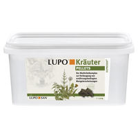Produktbild von Luposan Kräuter Pellets Haut Fell und Verdauung Supplement 2,4 kg