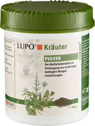 Luposan Kräuter Pulver veganes Ergänzungsfuttermittel für Hunde 600 g - 600 g – Bild 1 von 9