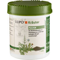 Produktbild von Luposan Kräuter Pulver veganes Ergänzungsfuttermittel für Hunde 600 g - 600 g