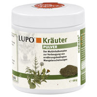 Produktbild von Luposan Kräuter Pulver zur Immunstärkung sowie für Haut, Fell und Verdauung 150 g