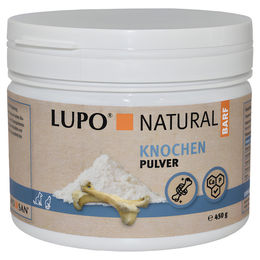 Luposan Natural Knochenpulver Nahrungsergänzung für Hunde 450 g - 450 g – Bild 1 von 8