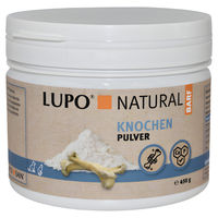 Produktbild von Luposan Natural Knochenpulver Nahrungsergänzung für Hunde 450 g - 450 g