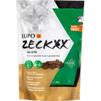 Produktbild von Luposan ZECKXX Funktionssnack für Hunde Junior mit Ente kaltgepresst 650 g