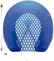 Produktbild von Luwex Hufeisen Hufpflege aus Kunststoff Blau