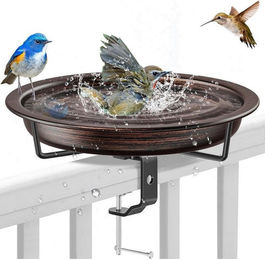 LuxusKollektion Hängende Vogeltränke aus Kupfer und Metall im Vintage-Design – Bild 1 von 4