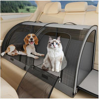 Produktbild von LuxusKollektion Hunde-Transportbox für Autositz faltbar und wasserdicht 100x50x50 cm für Hunde und Katzen
