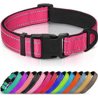 Produktbild von LuxusKollektion Hundehalsband für kleine Hunde Rosa Neopren Wasserabweisend Größe S