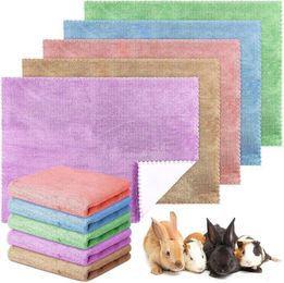 LuxusKollektion Wasserdichte Inkontinenzauflagen für Meerschweinchen Chinchilla und Hamster 10 Stück Mehrfarbig 18 x 24 Zoll – Bild 1 von 2