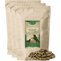 Produktbild von Lyra Horse® Apfel Leckerli Pferdefutter Pellets mit Weizen und Hafer 15 kg - 15 kg