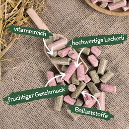 Lyra Horse Karotte-Himbeer-Kräuter Leckerli für Pferde 15 kg - 15 kg – Bild 1 von 4