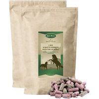 Produktbild von Lyra Horse Karotte-Himbeer-Kräuter Leckerli Pellets für Pferde 10 kg - 10 kg