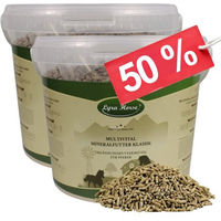 Produktbild von Lyra Horse Multivital Mineralfutter Klassik Pferdefutter Pellets 7,6 kg im Eimer - 7,6 kg