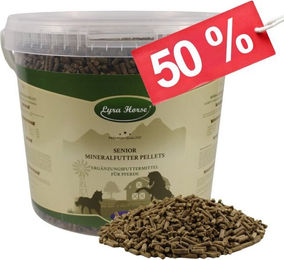 Lyra Horse Senior Mineralfutter Pellets für Pferde 3,8 kg - 3,8 kg – Bild 1 von 8