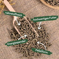 Produktbild von Lyra Horse Senior Mineralfutter Pellets für Pferde 7,6 kg im Eimer - 7,6 kg