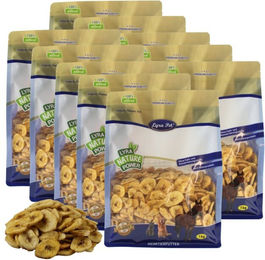 Lyra Pet Bananen getrocknet Fruchtsnack für Vögel Nager Reptilien und Pferde 10 kg - 10 kg – Bild 1 von 9