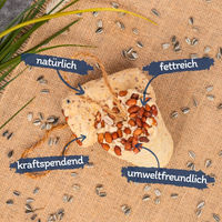 Produktbild von Lyra Pet Energie Boost Nuss Riegel mit Erdnüssen Fettfutter für Wildvögel 8,54 kg