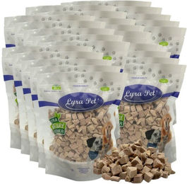 Lyra Pet Entenbrustwürfel gefriergetrocknet Monoprotein Leckerli für Hunde und Katzen 5 kg (25 x 200 g) – Bild 1 von 13