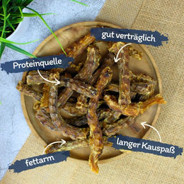 Lyra Pet Entenhälse getrockneter Kausnack für Hunde 5 kg - 5 kg – Bild 1 von 12