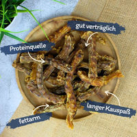 Produktbild von Lyra Pet Entenhälse getrockneter Kausnack für Hunde 5 kg - 5 kg
