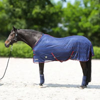 Produktbild von Lyra Pet Fliegendecke für Pferde aus Polyester in Blau