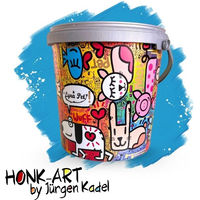Produktbild von Lyra Pet Futtereimer Design Honk-Art Limited Edition 10 L