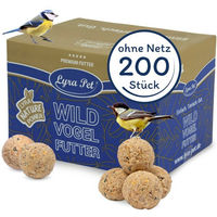 Produktbild von Lyra Pet Ganzjahresknödel Meisenknödel für Wildvögel 18 kg - 200 x 90 g