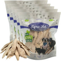 Produktbild von Lyra Pet Gefriergetrocknete Entenbrust Monoprotein Hundesnack 1 kg (5 x 200 g)