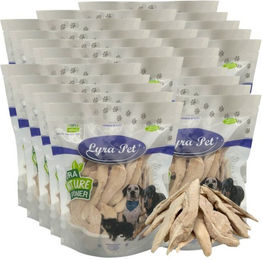 Lyra Pet Gefriergetrocknete Entenbrust Monoprotein Hundesnack 5 kg (25 x 200 g) – Bild 1 von 13