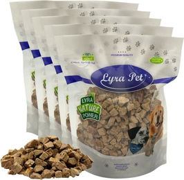 Lyra Pet Gefriergetrocknete Entenleberwürfel Monoprotein Getreidefrei Hund & Katze 1 kg (5 x 200 g) – Bild 1 von 13