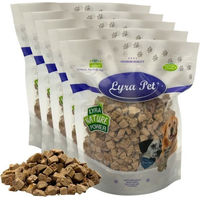 Produktbild von Lyra Pet Gefriergetrocknete Entenleberwürfel Monoprotein Getreidefrei Hund & Katze 1 kg (5 x 200 g)