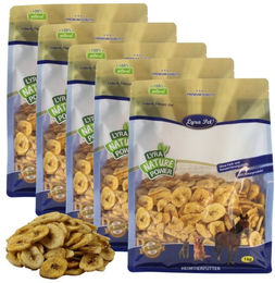 Lyra Pet Getrocknete Bananen Fruchtsnack als Ergänzungsfutter für Vögel, Nager und Reptilien 5 kg - 5 kg – Bild 1 von 8