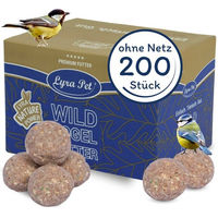 Produktbild von Lyra Pet Gourmet Meisenknödel schalenfrei für Wildvögel 200 x 80 g - 200 x 80 g