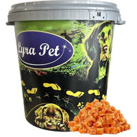 Produktbild von Lyra Pet Hund Belohnungssnack Hühnerfleischwürfel mit Fisch fettarm 5 kg - 5 kg