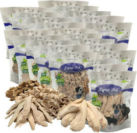 Lyra Pet Hundesnack Mix gefriergetrocknet Huhn und Ente 5 kg (25 x 200 g) – Bild 1 von 5