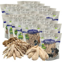 Produktbild von Lyra Pet Hundesnack Mix gefriergetrocknet Huhn und Ente 5 kg (25 x 200 g)