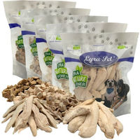 Produktbild von Lyra Pet Hundesnack Mix gefriergetrocknete Stückchen Huhn und Ente 1 kg (5 x 200 g)