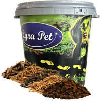 Produktbild von Lyra Pet Insekten Probier Mix getrocknetes Ergänzungsfutter für Fische 5 x 1 kg