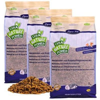 Produktbild von Lyra Pet Insektenfutter Mehlwürmer und Soldatenfliegenlarven Mix 15 kg - 15 kg