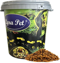 Lyra Pet Insektenfutter Mix aus getrockneten Mehlwürmern und Soldatenfliegenlarven 5 kg - 5 kg – Bild 1 von 9
