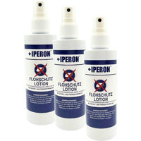 Produktbild von Lyra Pet IPERON Flohschutz Lotion zur Abwehr von Flöhen, Zecken und Milben für Haustiere 3 x 200 ml - 2 x 200 ml