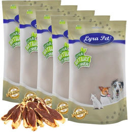 Lyra Pet Kaninchenohren gefüllt mit Ente Monoprotein Kausnack für Hunde 5 kg - 5 kg – Bild 1 von 8