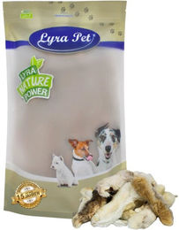Lyra Pet Kaninchenpfoten mit Fell 1 kg Monoprotein und hypoallergen Naturkauartikel für Hunde - 1 kg – Bild 1 von 7