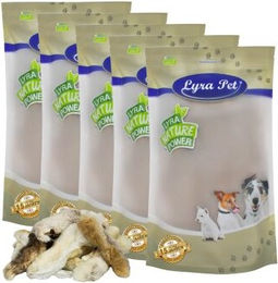 Lyra Pet Kaninchenpfoten mit Fell getrockneter Kausnack für Hunde hypoallergen 5 kg - 5 kg – Bild 1 von 8