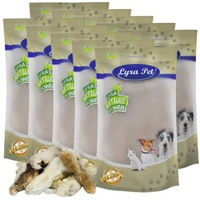 Produktbild von Lyra Pet Kaninchenpfoten mit Fell getrockneter Kausnack für Hunde hypoallergen Monoprotein 10 kg - 10 kg