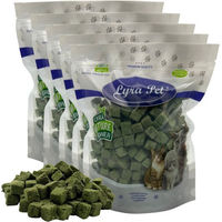 Produktbild von Lyra Pet Katzengraswürfel gefriergetrocknet mit Huhn und Gerstengras für Katzen 1 kg (5 x 200 g) getreidefrei zur Förderung der Verdauung
