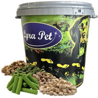 Produktbild von Lyra Pet Katzensnack Mix gefriergetrocknete Stückchen Huhn und Ente für Katzen aller Altersstufen 1 kg